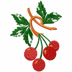 Flowers And Tree Embroidery Design 4